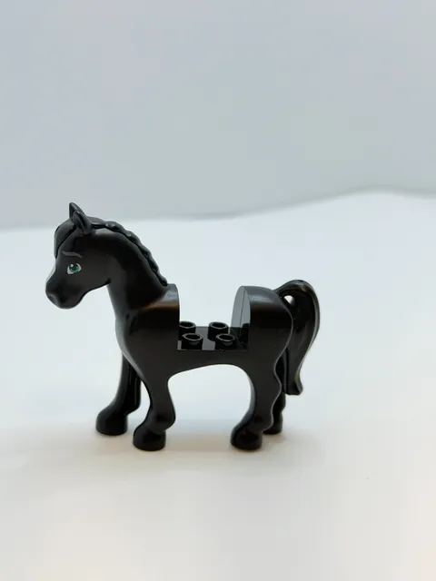 Lego Animal Horse Mini Doll Style Dark Turquoise Eyes 93083c01pb19