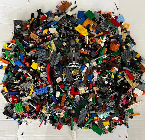 Lego Bulk Lot of 22 Lbs Mixed Building Bricks Blocks Parts Pieces