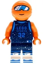 NEW LEGO NIKE B’Ball HEAD Minifig Basketball Sports Dunk Set 43008 nba ball