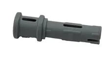 Lego 32054 Light Bluish Gray Technic Pin 3L With Friction Ridges And Stop Bush