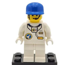 LEGO "Space Port - Astronaut C1" spp001 Minifigure in Sets 1180, 1265 & 3068