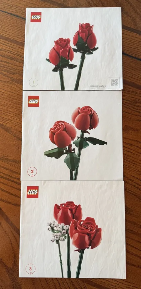 LEGO Bouquet of Roses manual #10328