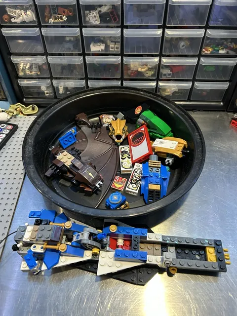 Lego Ninjago Parts Lot Builds Dragon Heads Wings Jaws Etc