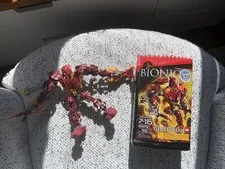 Lego 8979 Bionicle Glatorian MALUM FIGURE  & Manual+box
