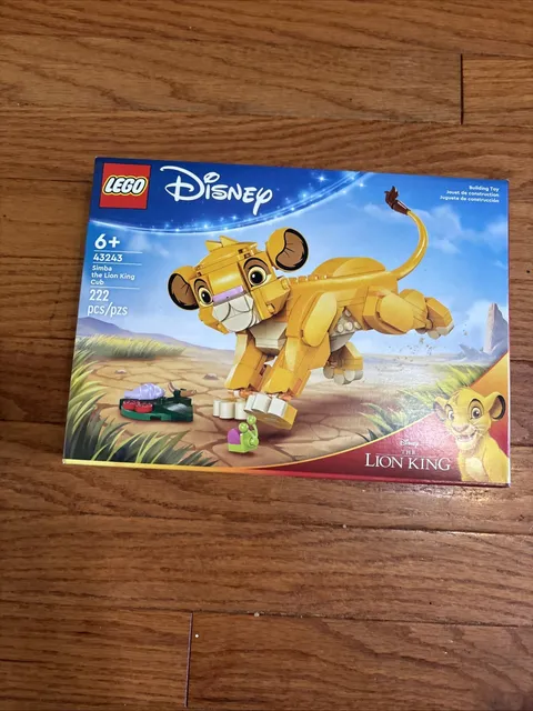 LEGO Disney: Simba the Lion King Cub [222 PCS] [43243] New Sealed