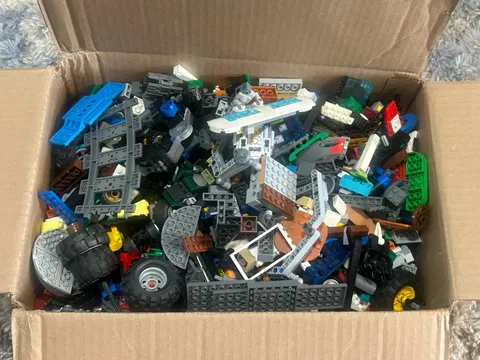 LEGO 17 lbs Pounds Random Parts and Pieces Building Plates Blocks Tires Bulk