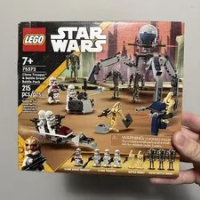 LEGO Star Wars 75372 Clone Trooper & Battle Droid Battle Pack New Factory Sealed