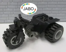 (E15/8/7) Lego 30187c02 Trike Motorcycle Black