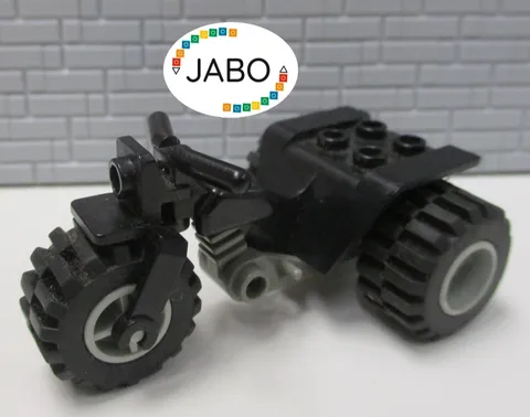 (E15/8/7) Lego 30187c02 Trike Motorcycle Black