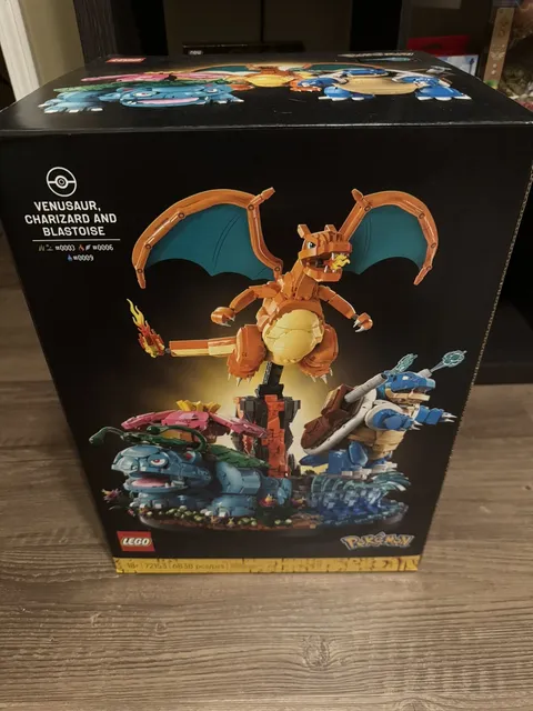 LEGO Pokémon 72153 Venusaur, Charizard & Blastoise | New Factory Sealed | 6,838