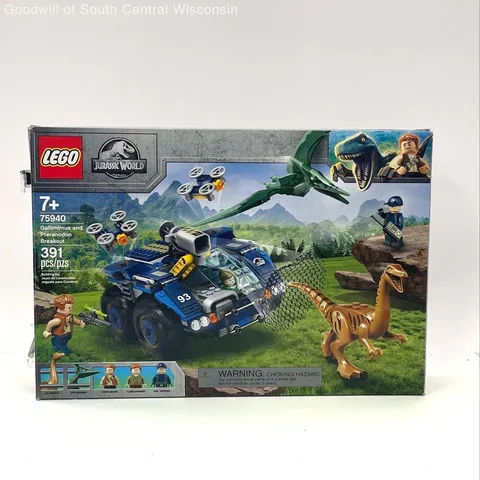 Open Box Sealed Bags LEGO Jurassic World 75940; Gallimimus Pteranodon Breakout