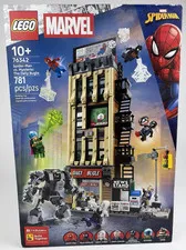 LEGO 76342 Marvel Spider-Man vs. Mysterio: The Daily Bugle Building Set 781 Pcs