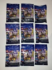 New LEGO Movie 2 Minifigures 71023 ~ Lot of 9 ~ New & Sealed In Bag ~ Retired