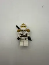 LEGO Ninjago Zane ZX Minifigure Armor White Ninja njo031 Rise Of The Snakes