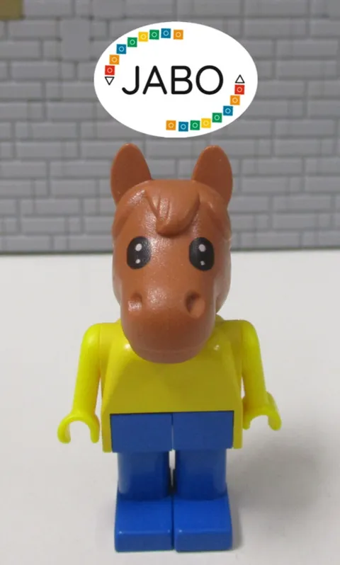 (E5/5) Lego Fabuland figure fab6a Henry Horse 3678