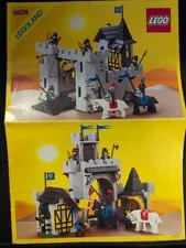 Lego Castle Black Falcon's Fortress (6074) Instruction Booklet Only