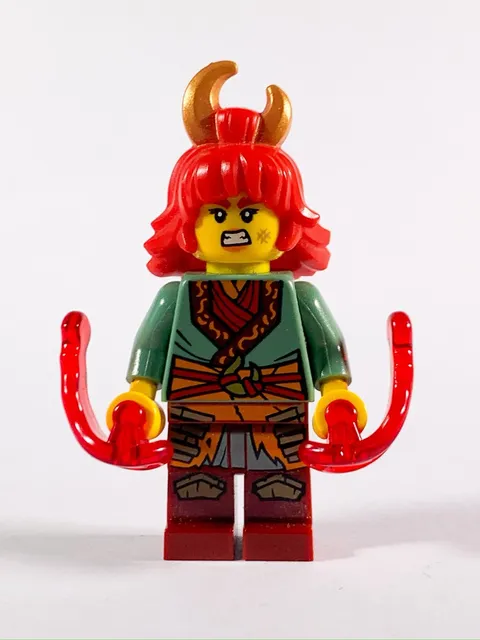 LEGO Ninjago Wyldfyre MINIFIGURE from Dragons Rising Lava Dragon set 71793