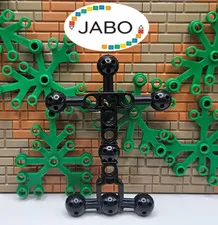 (S18 / 10 / 1) LEGO Hero Factory 90626 Torso Small 7 Ball Joint Black