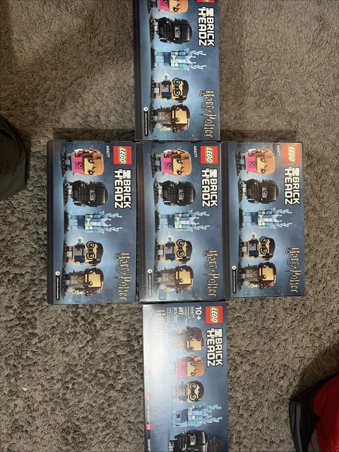 LEGO Harry Potter 40677 Prisoner of Azkaban Brickheadz Lot Of 5
