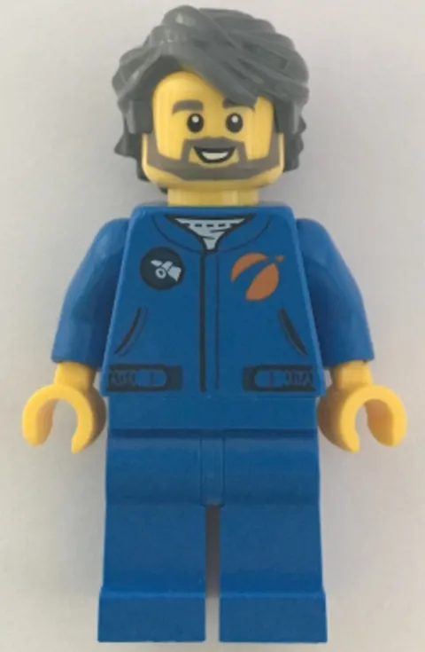 LEGO: Astronaut Male Blue Jumpsuit (cty1068)