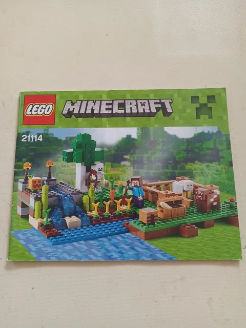 LEGO Minecraft 21114 The Farm Instructions Manual Booklet Only