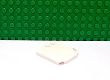 Lego 1 White 4x4 sloped Hood car truck NEW