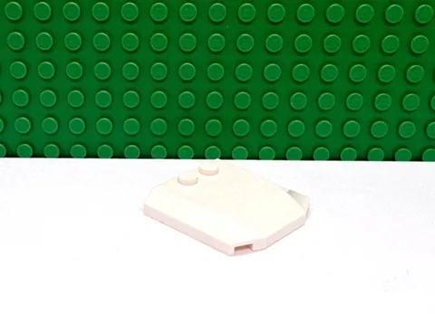 Lego 1 White 4x4 sloped Hood car truck NEW