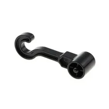 1x LEGO Duplo Hook 4x2x1 Black Locking Latch Crane 6050965 15449