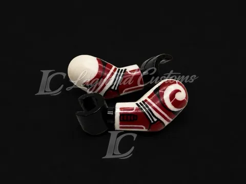 Lego Custom Pad Printed Compatible Clone Trooper Arms Red Style 1
