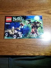 Lego Monster Fighters Set 9463 Werewolf Instruction Manual Booklet