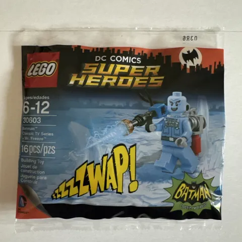 LEGO 30603 DC Superheroes Classic Mr. Freeze Minifigure New Sealed Classic