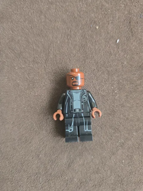 Lego Nick Fury leader Mini Figure mini fig 76216 super heroes Marvel Avengers