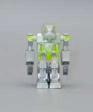LEGO Exo Force Devastator Robot Trans neon green minifigure
