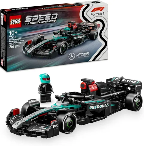 Speed Champions Racing Car Mercedes-Amg PETRONAS F1 W 15 Toy Car 