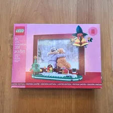 LEGO 40702 GWP Christmas Picture Frame Limited Edition Seasonal Set NIB