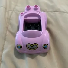Lego Duplo Pink Sports Car Disney Vehicle For Minnie Mouse Mickey House