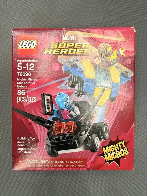 Lego Marvel Mighty Micros: Star-Lord vs. Nebula 76090 new sealed 