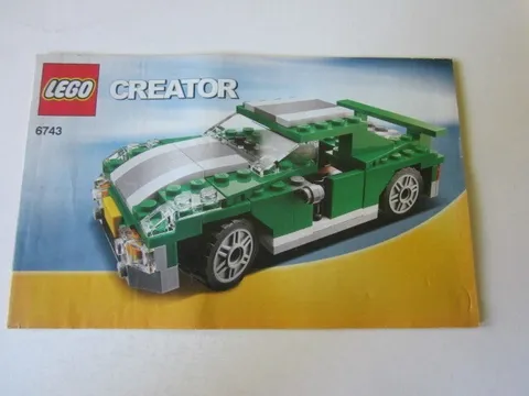 Lego Building Instructions Creator 6743 Car