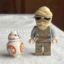 LEGO Star Wars Rey with BB-8 Droid Character Minifigure 