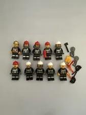 LEGO City Town Fireman Firefighters Minifigure lot
