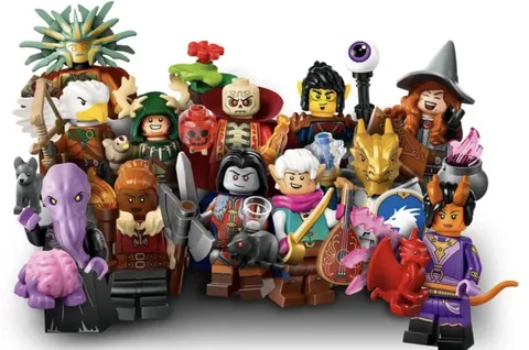 LEGO 71047 Dungeons and Dragons Minifigures - Complete Set of 12 