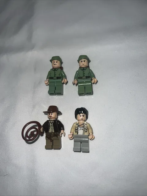 LEGO Indiana Jones Minifigures Satipo & Soldiers