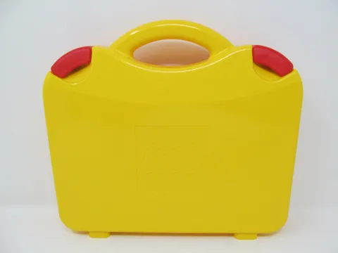 LEGO-brand Carrying Case storage container organizer yellow new 2021, 11x10.25"