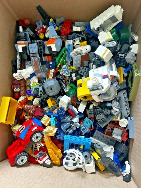 Bulk LEGO Lot Star Wars Marvel DC Ninjago Minifigures +  Bulk Pieces