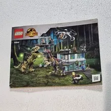 (Book Only) Lego Jurassic World 76949 2022 Instruction Manual 