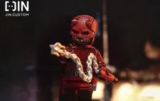 LEGO Marvel Jin Custom Daredevil Born Again Daredevil Red Suit Minifigure NEW