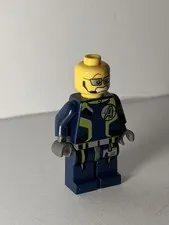 LEGO Agents - Agent Fuse Minifigure without Helmet - agt009 8630