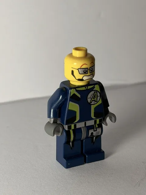 LEGO Agents - Agent Fuse Minifigure without Helmet - agt009 8630