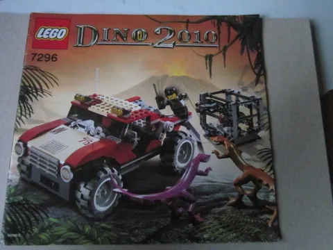 Lego Dino 2010 Building Instructions Instruction 7296