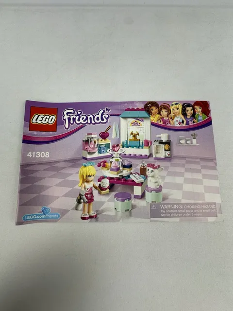 LEGO Friends 41308 Stephanie's Friendship Cakes Instruction Manual (Manual Only)